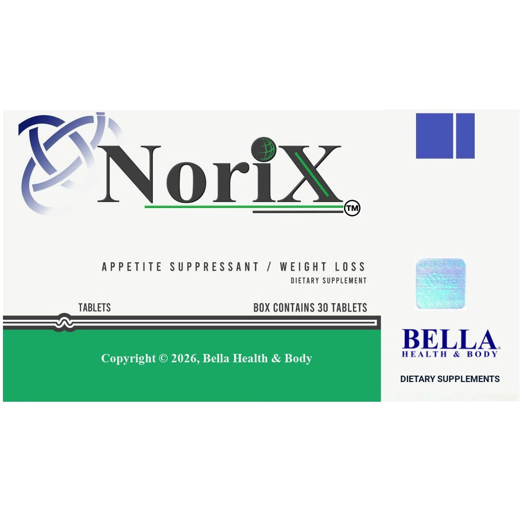 NoriX® Appetite Control Support Tablets – Bella Health & Body