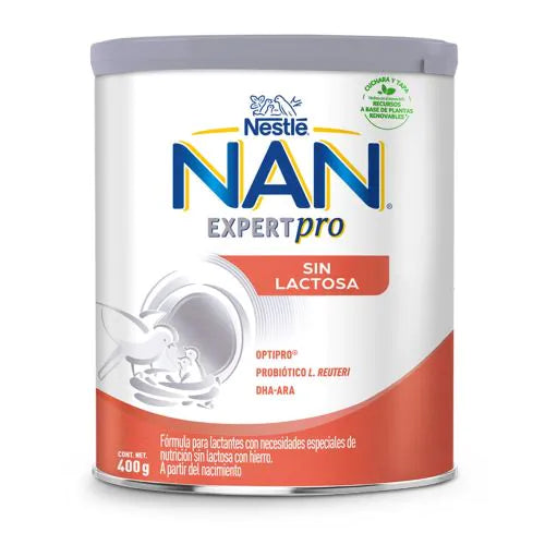 INFANT FORMULA NAN EXPERT-PRO 0-24 MONTHS LACTOSE FREE 14.11oz. / 400g
